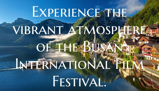 Experience the vibrant atmosphere of the Busan Int...