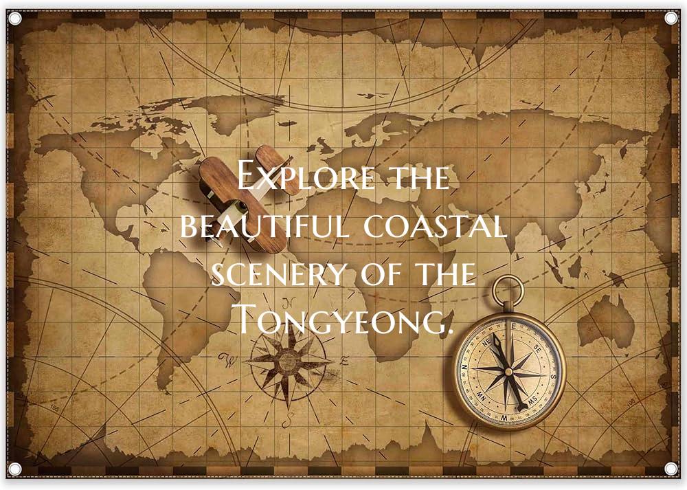 Explore the beautiful coastal scenery of the Tongy...