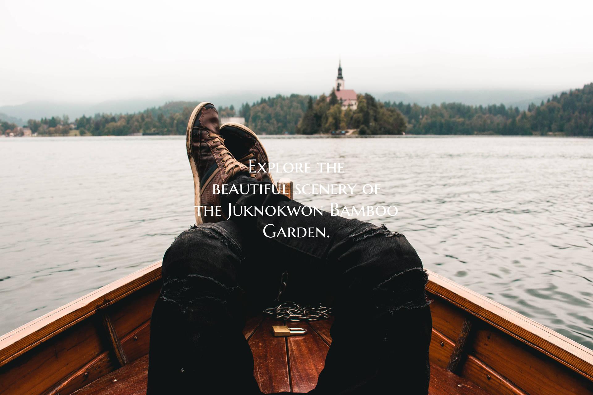 Explore the beautiful scenery of the Juknokwon Bam...