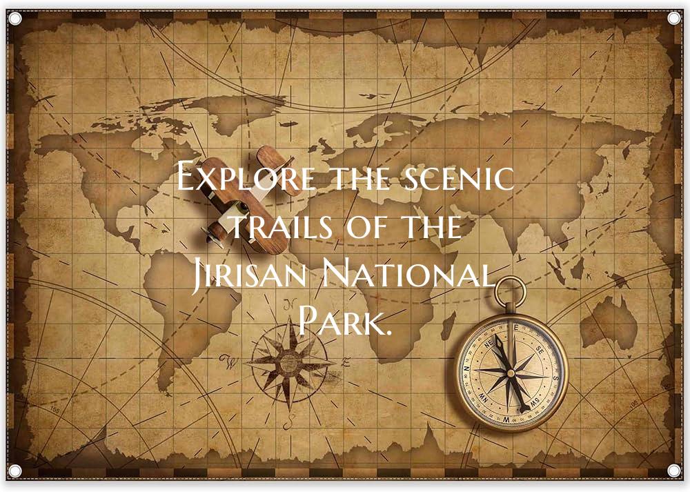 Explore the scenic trails of the Jirisan National ...